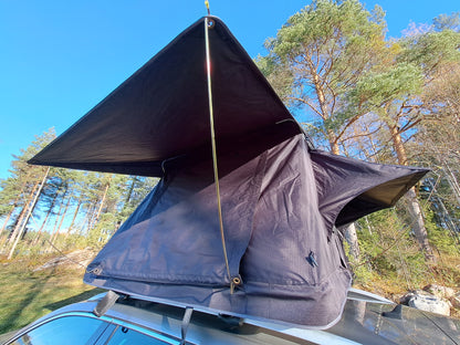 Auton kattoteltta ILMA pitkä 1.6 MUSTA