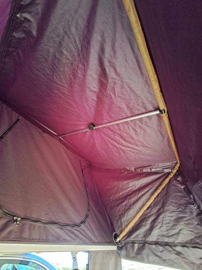 Auton kattoteltta ILMA pitkä 1.6 MUSTA